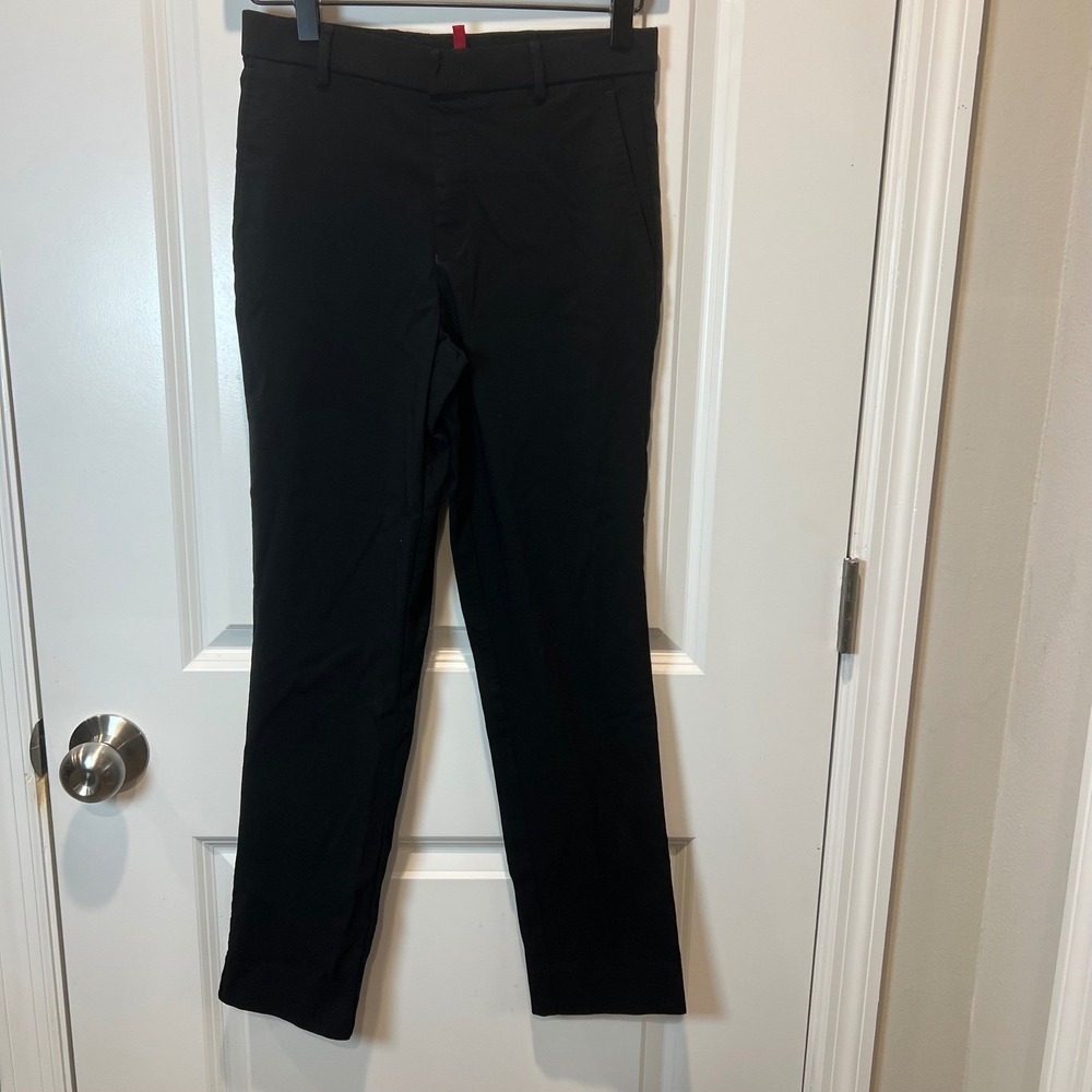 Lauren Ralph Lauren Womens Trousers Stretch Rayon Blend Black Size 14R